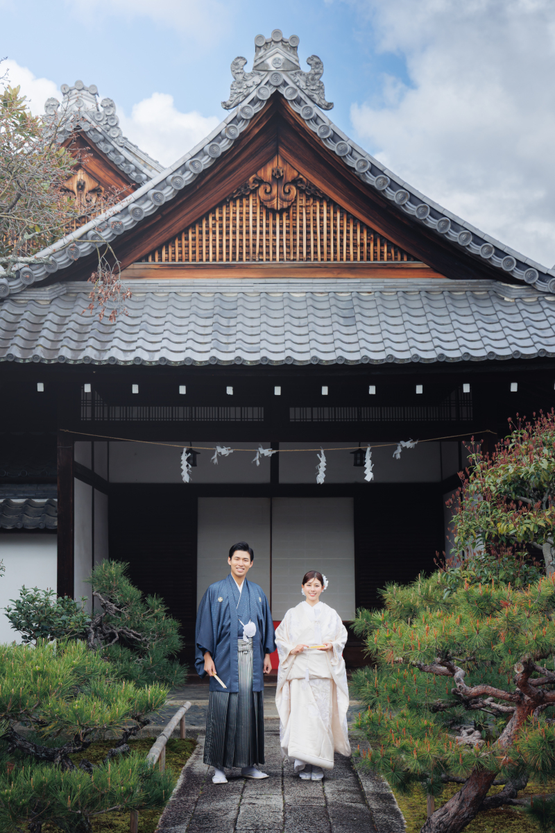 本日のロケ地「立本寺」に到着