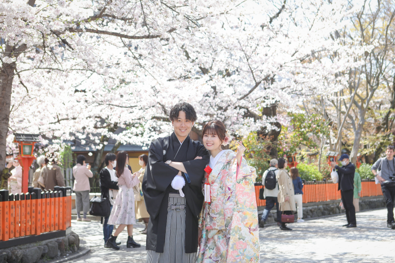 結びの1枚はおふたりらしいお写真で^^