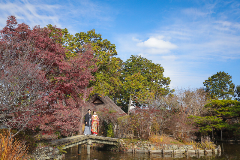 お空まで入る広ーいショットも