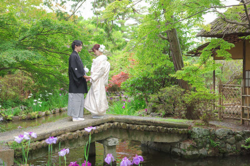 和室に入る前に