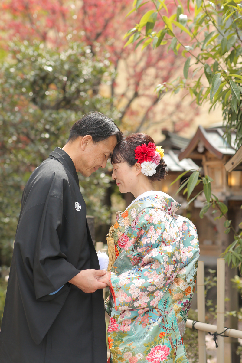 おでこくっつきショット❥