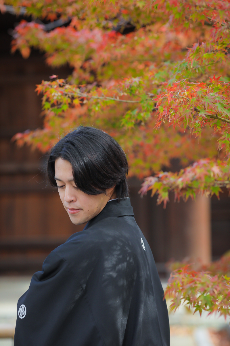 続いては新郎さまのソロショット