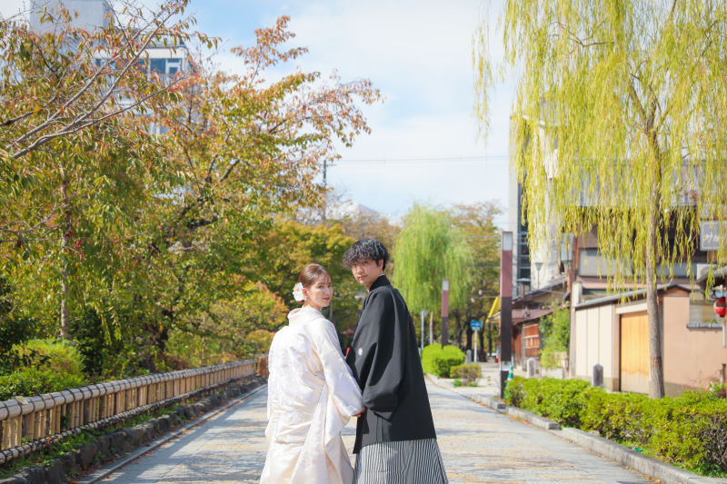 振り向きショット