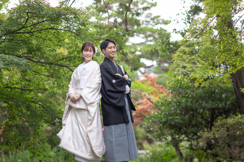 ˓寄り添うお2人˒