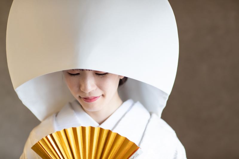 ꕀロケ出発前に綿帽子でꕀ