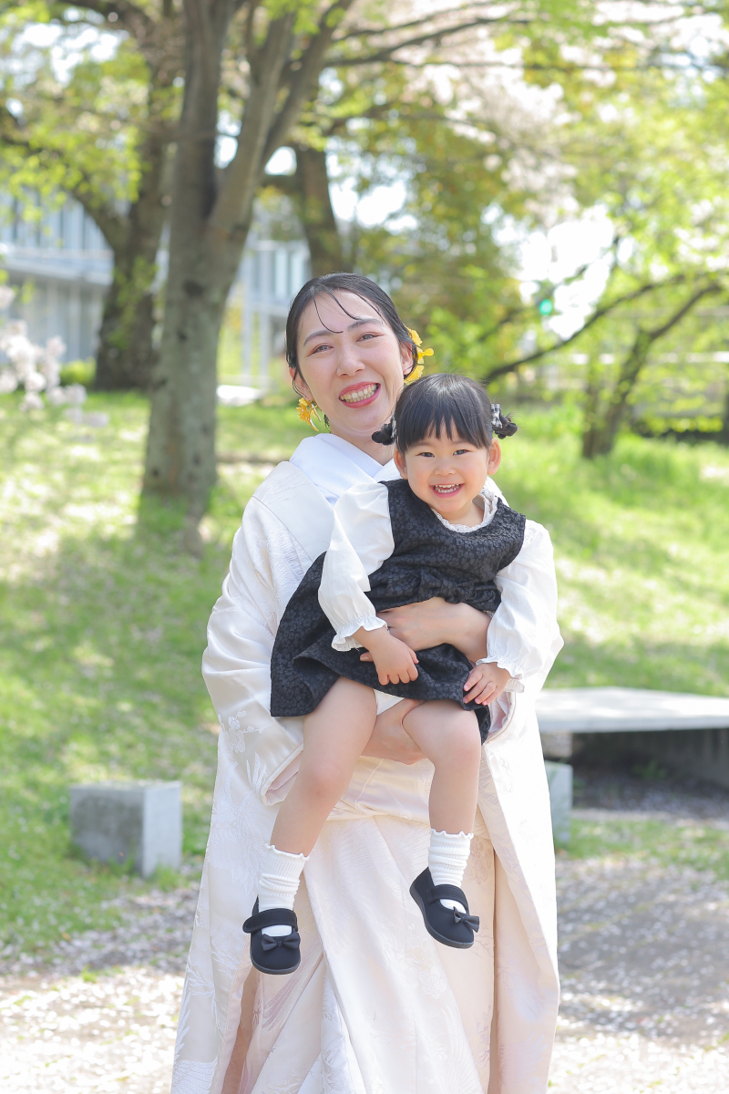 姪っ子ちゃんと一緒に