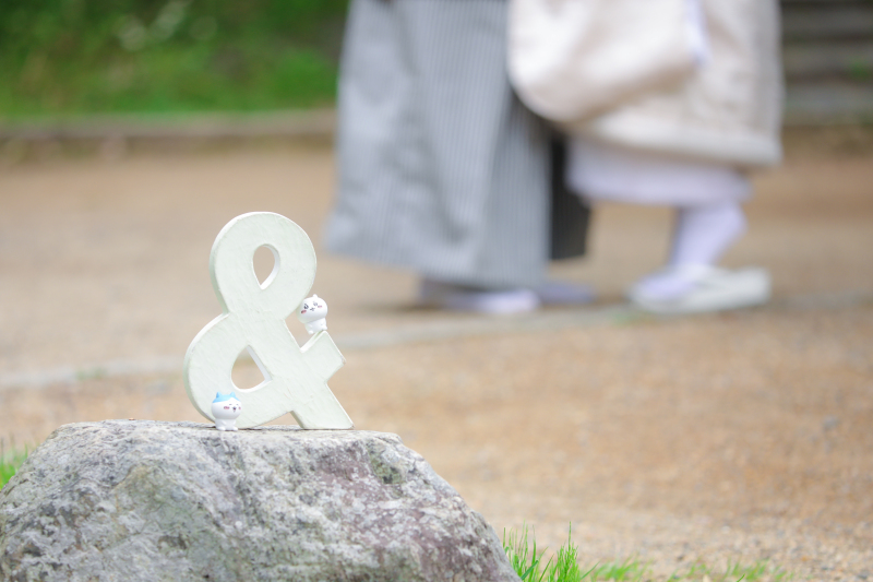 ちいかわとハチワレも遊びに来てくれました♪