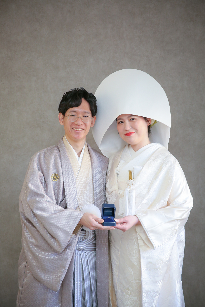 プチ白無垢からスタート♩