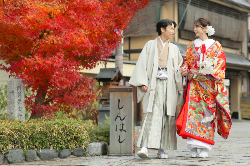 祇園白川に到着！