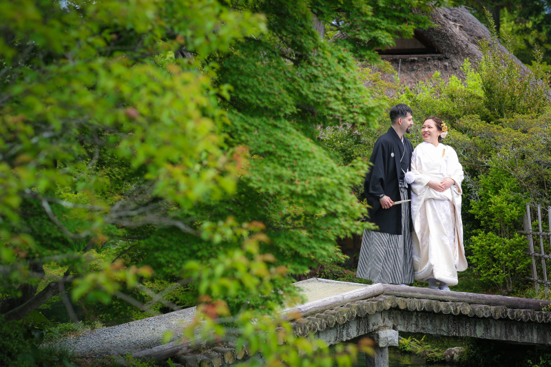 お池を眺めながら…①