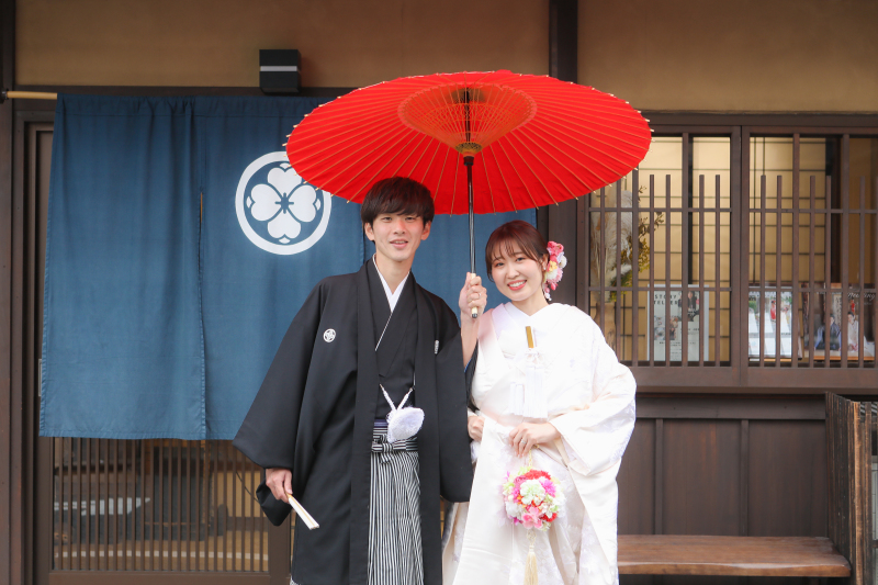 まずはプチ白無垢♡