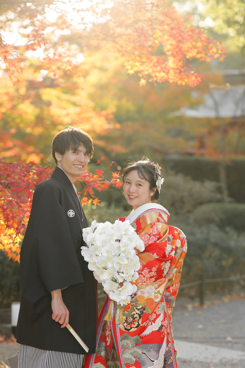 色打掛へお召替え