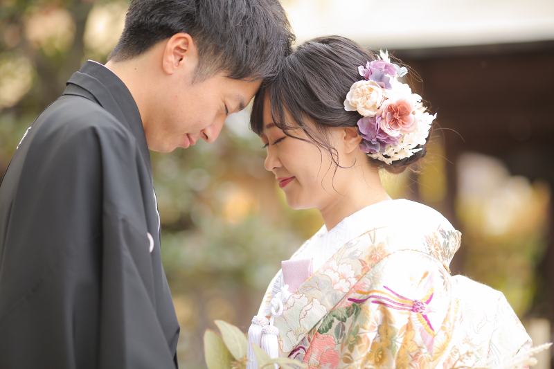 おでこあわせ。:+