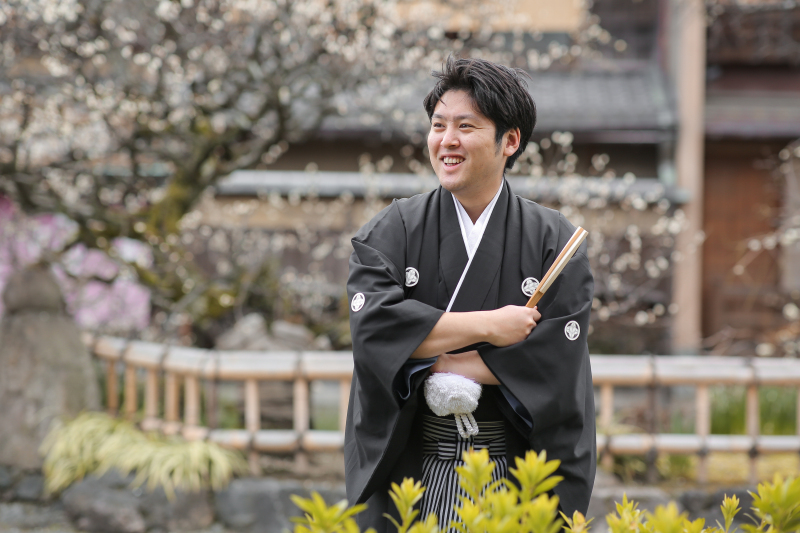 続いてはご新郎様の番です!