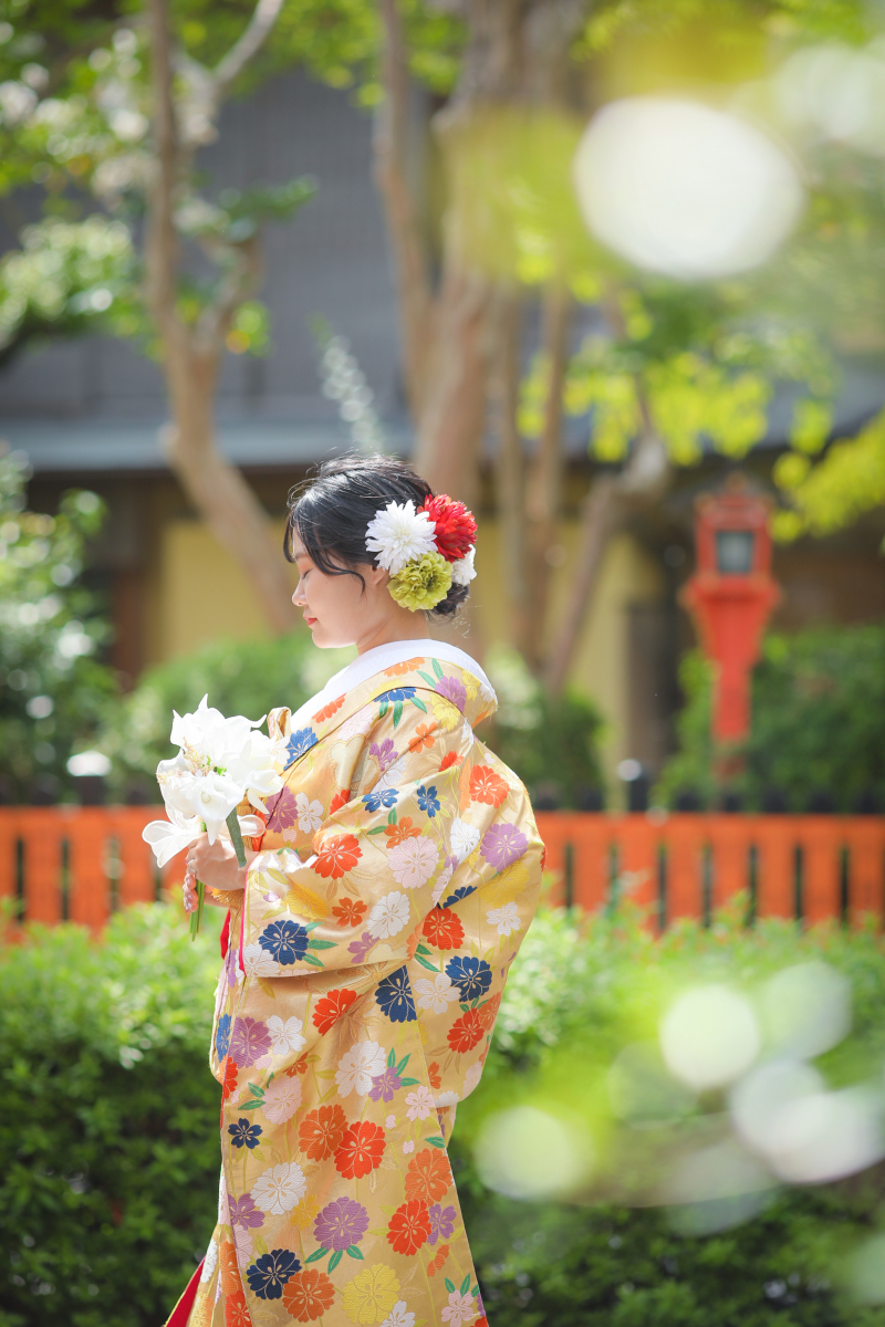 そしてご新婦様のソロショット!