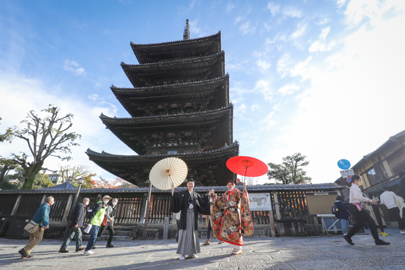 秋ロケ⚚八坂の塔周辺⚚