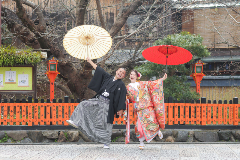 お二人らしいショット