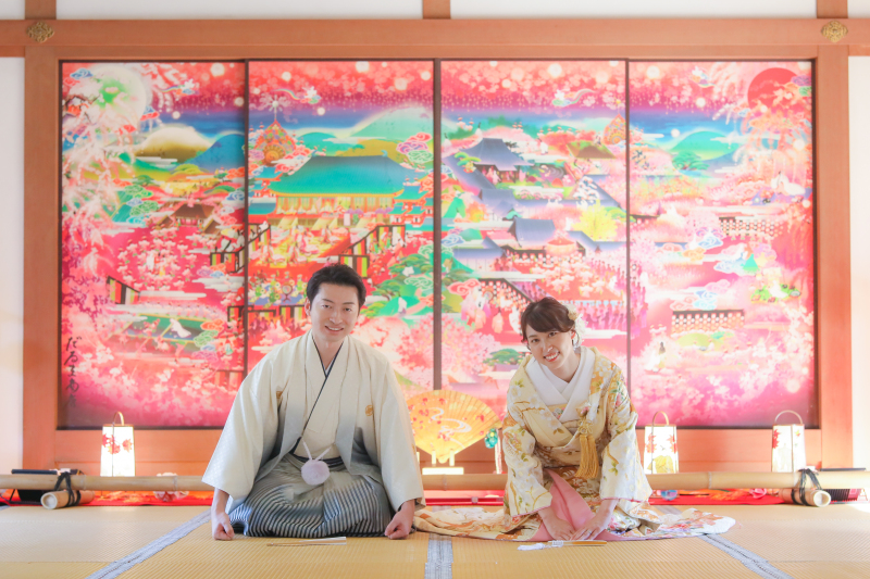 お正座ショット