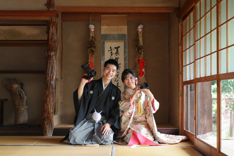 ご趣味のカメラをお持ちになって♩