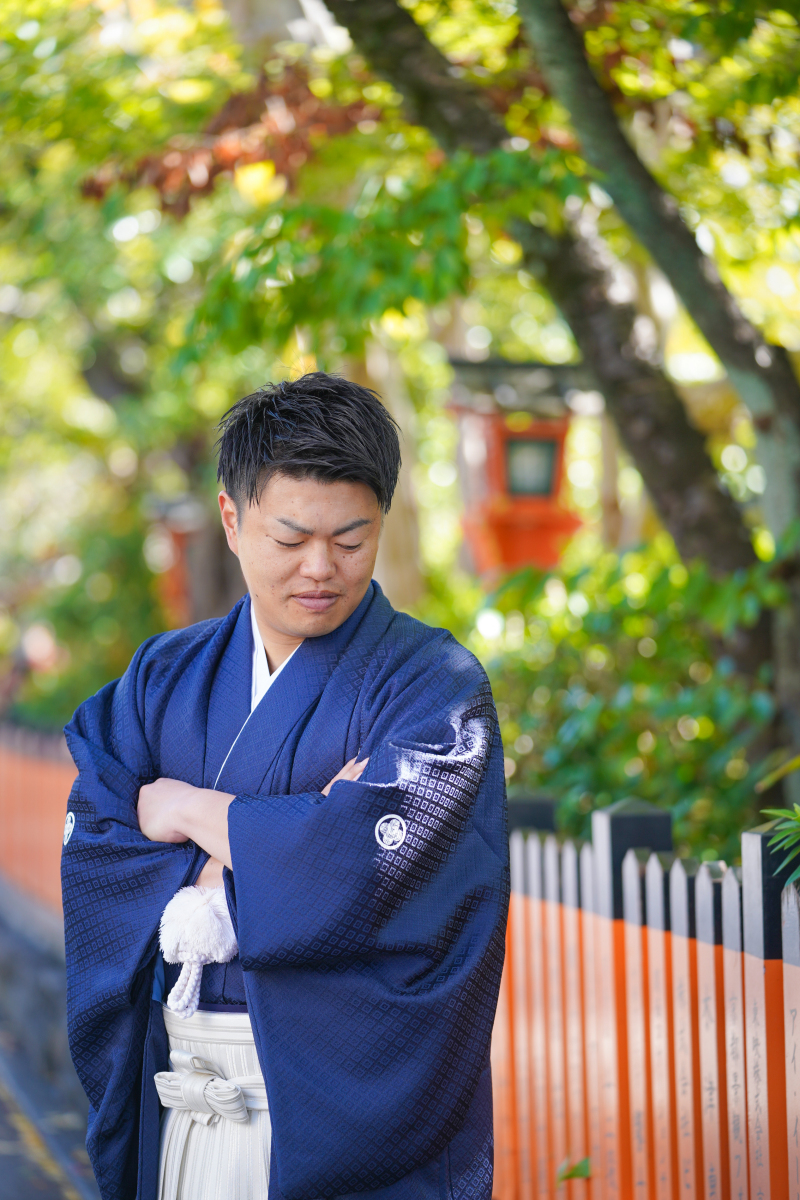 新郎様ソロショット⡱:゚