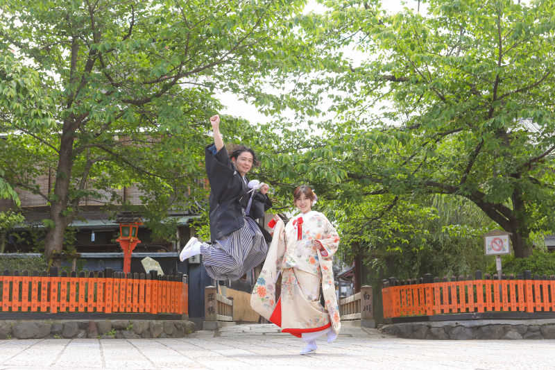 結びにジャンプ!