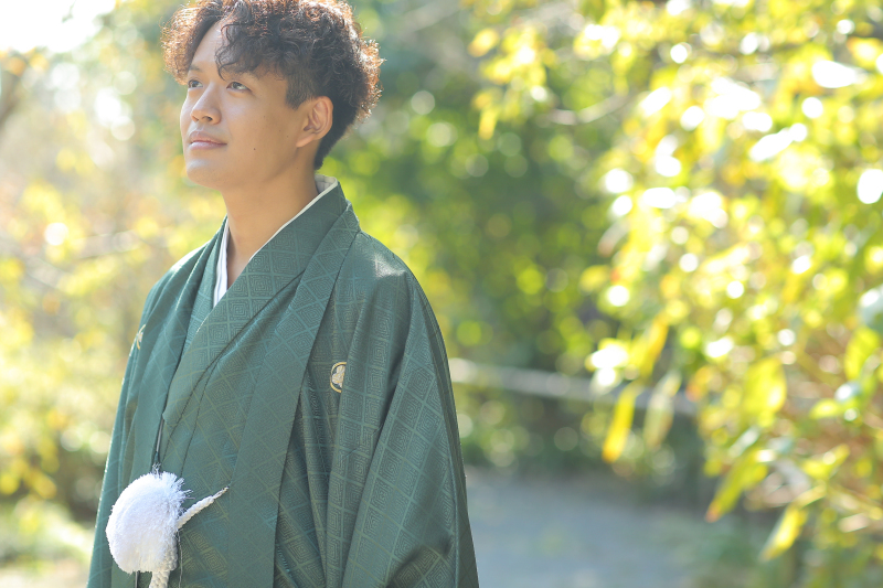 ご新郎様ソロショット