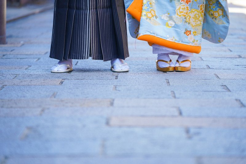 足元だけでも絵になります!