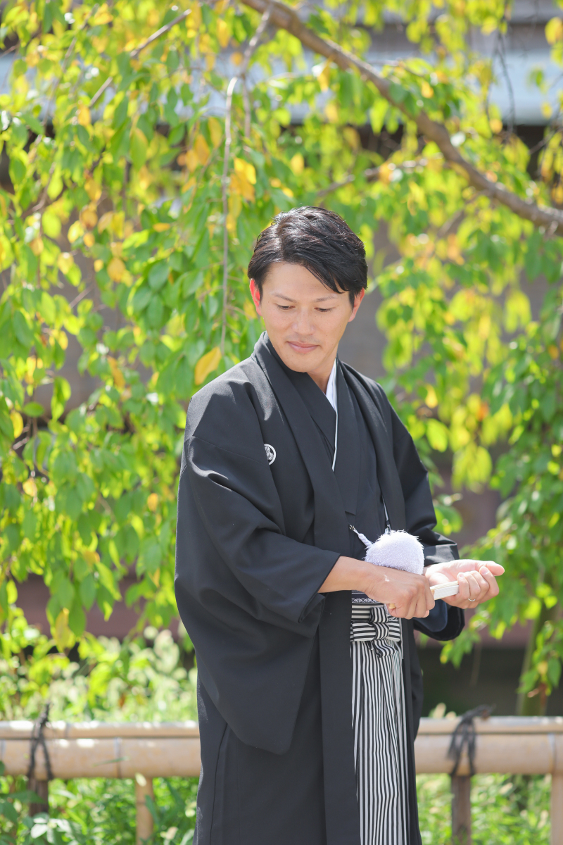 続いてはご新郎様ソロショット!