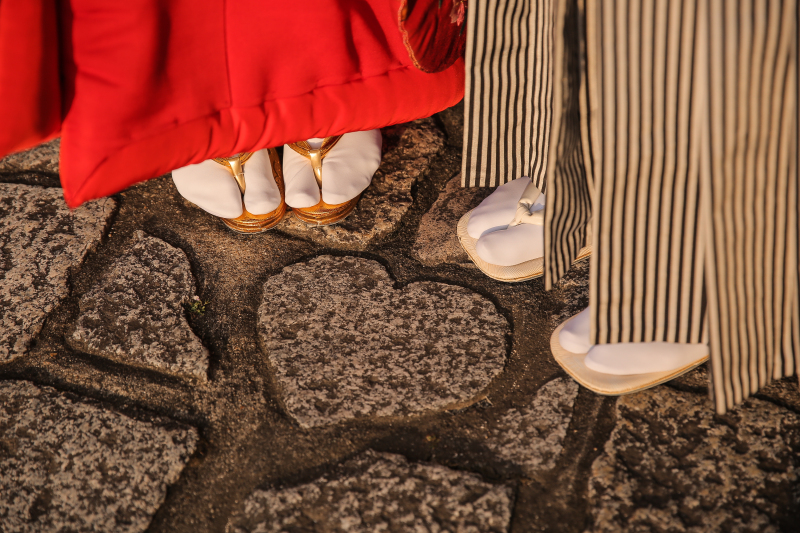 すっかり夕方に…