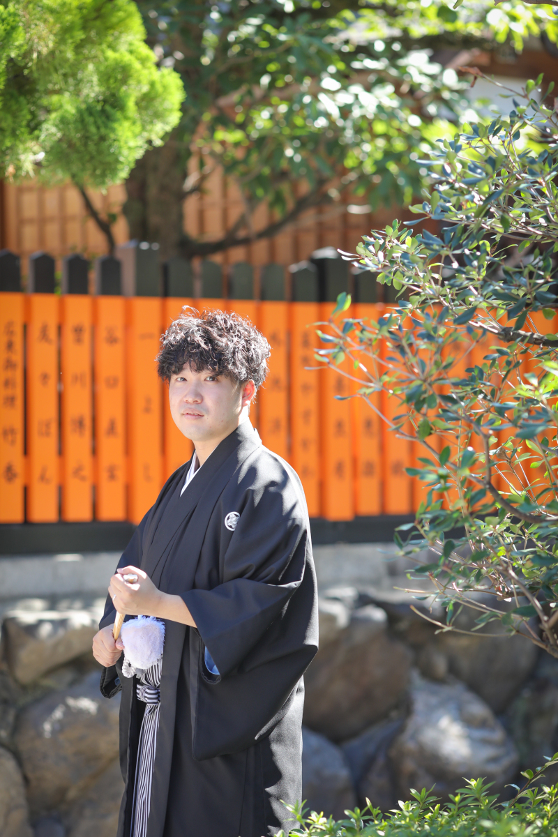 新郎様のソロショットも!