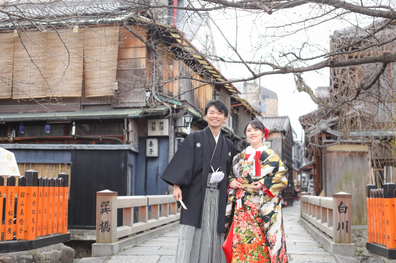 祇園白川に到着!