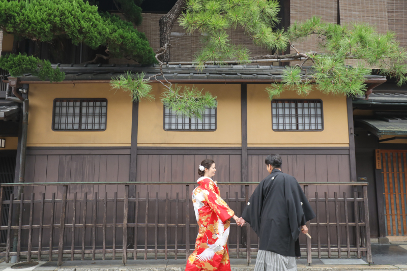 新婦様をエスコート