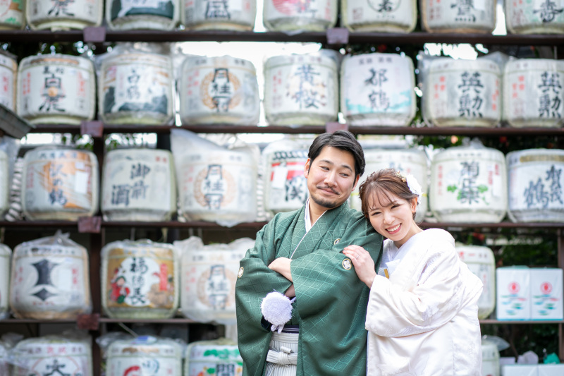 【梅宮大社】お庭ロケ♡