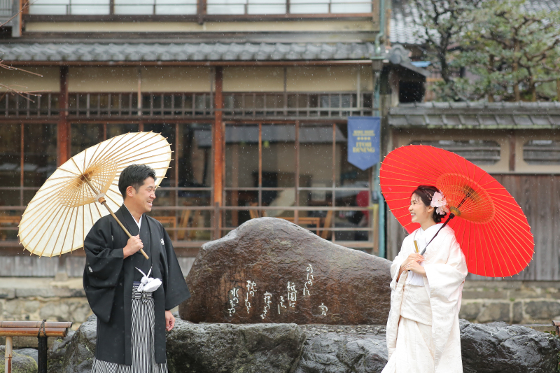 祇園白川に到着!
