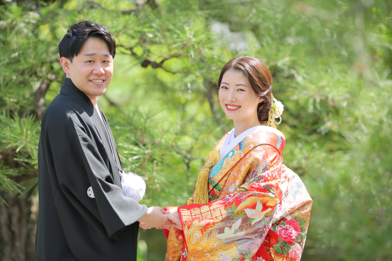 仲睦まじいおふたり
