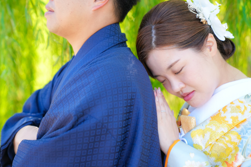 大きな背中に寄り添って…♡