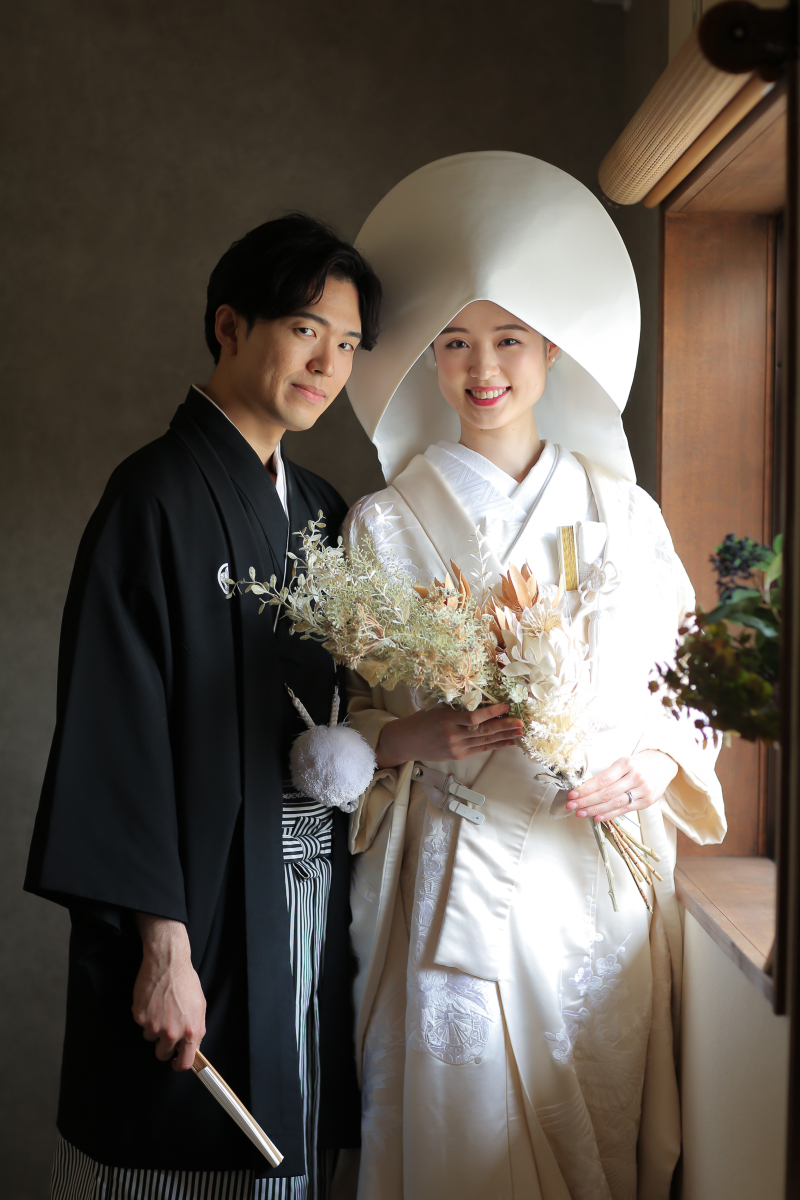 まるでモデルのようなおふたり