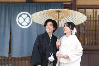 お式間近の前撮り撮影❁