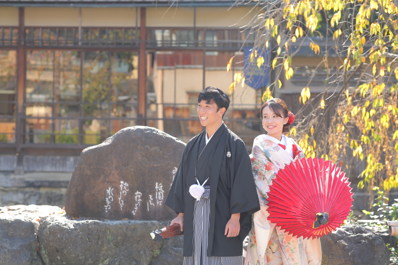 番傘でさらに【和】なお写真を