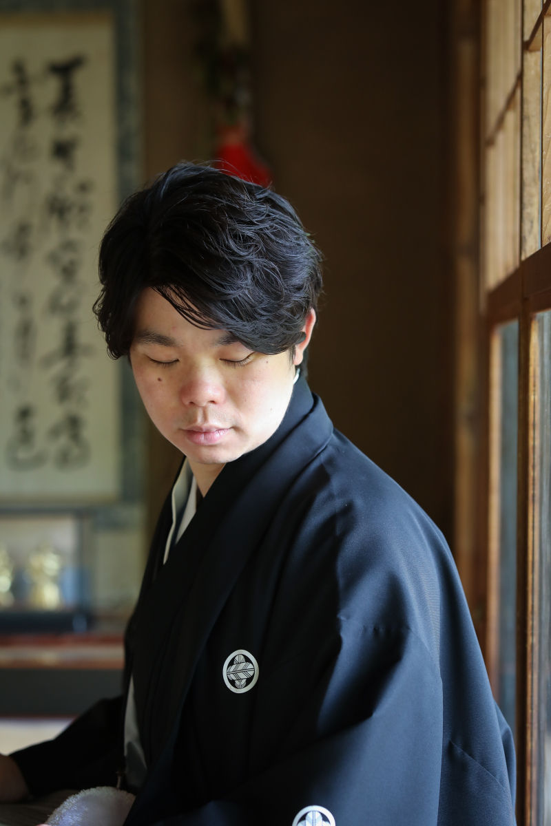 ご新郎様のソロショットも