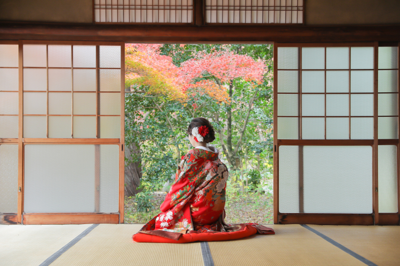 新婦様のソロショット