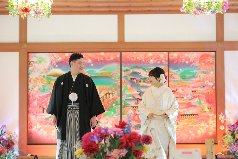 「小野小町の一生」を描いた襖絵と