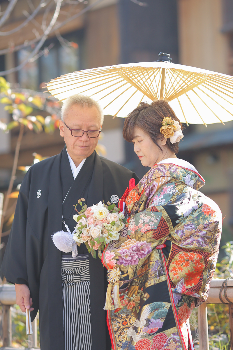 素敵な意味ある薔薇のブーケ