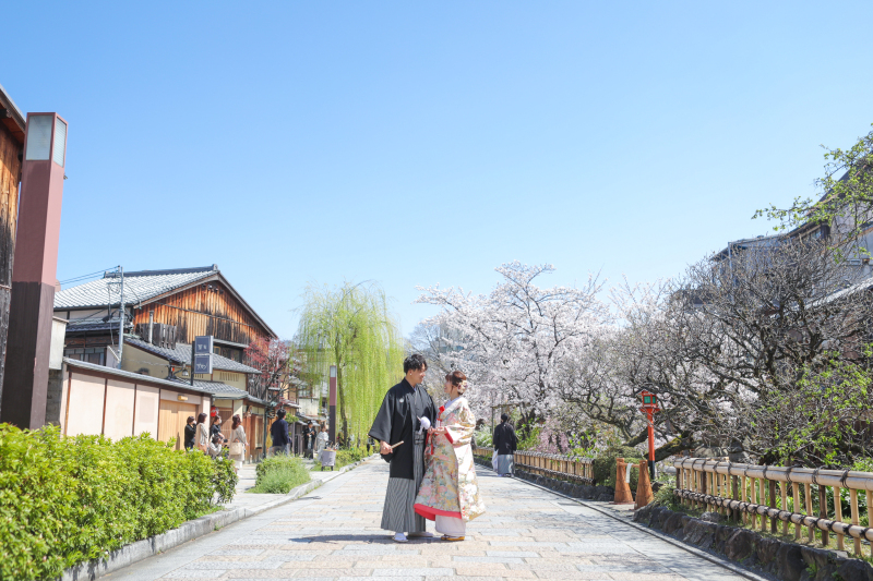 壮大な青空の下で