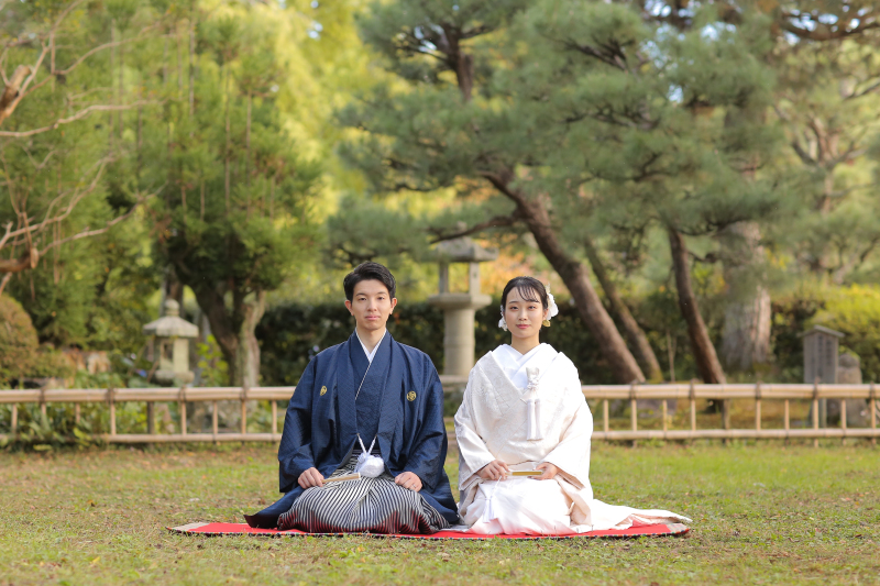 お正座ショット