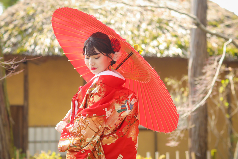 お次はご新婦様ソロショット