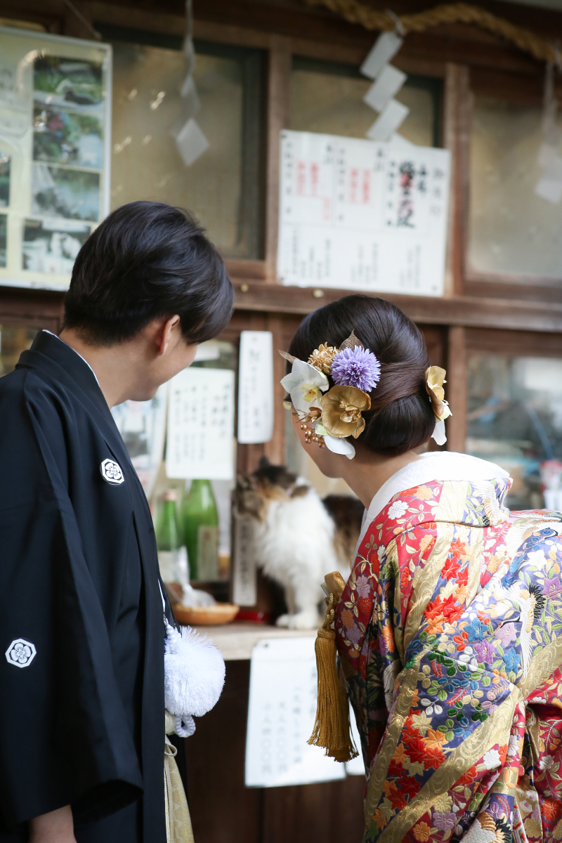 猫ちゃんがお好きな新郎新婦様❁