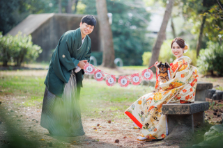 わんちゃんと一緒に☆彡