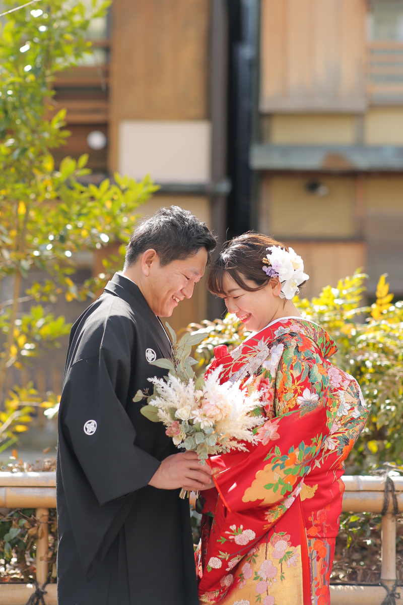 アンティークブーケで華やかさプラス+