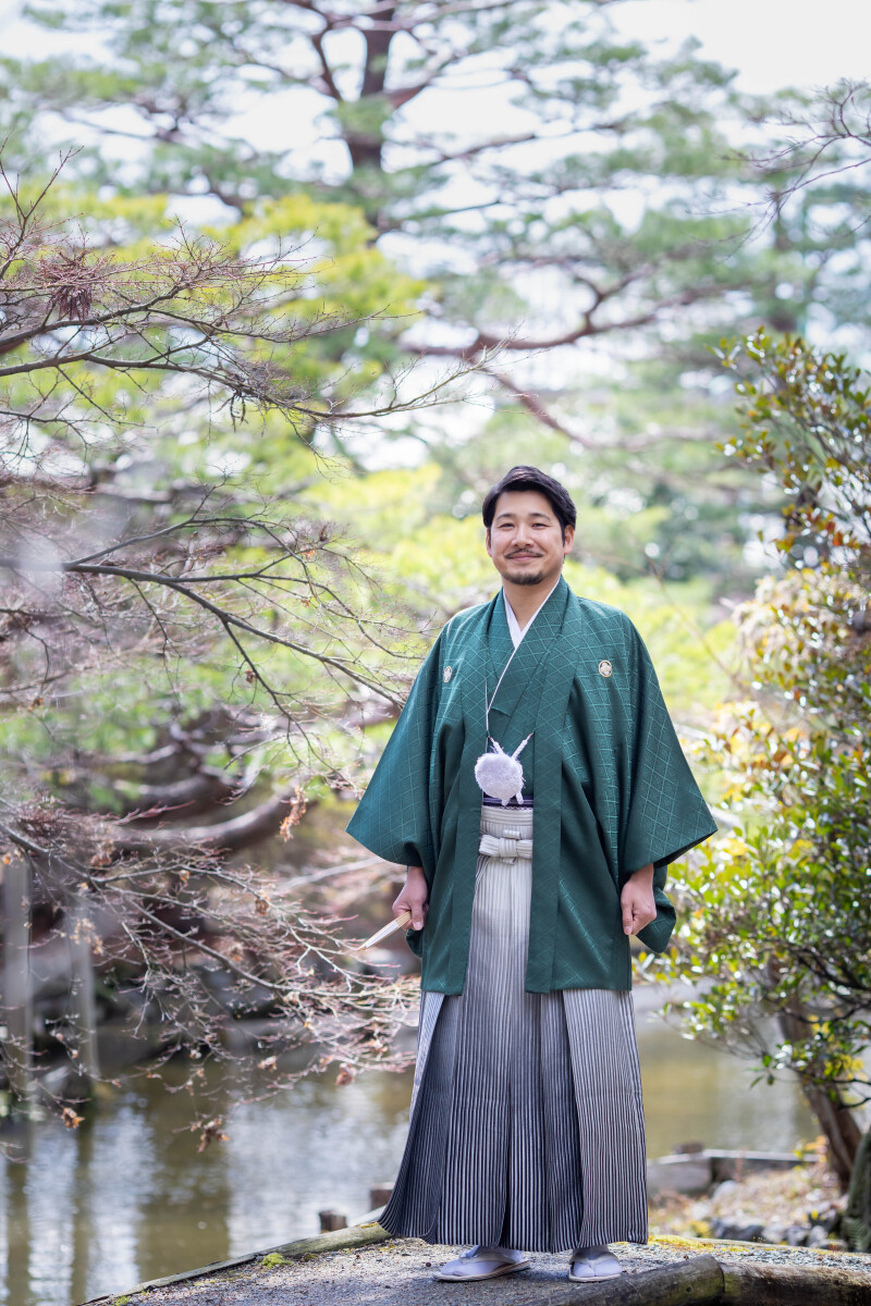 ご新郎様ソロショットも